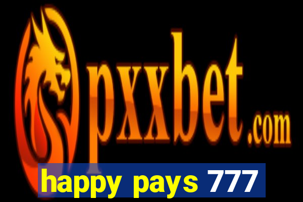 happy pays 777